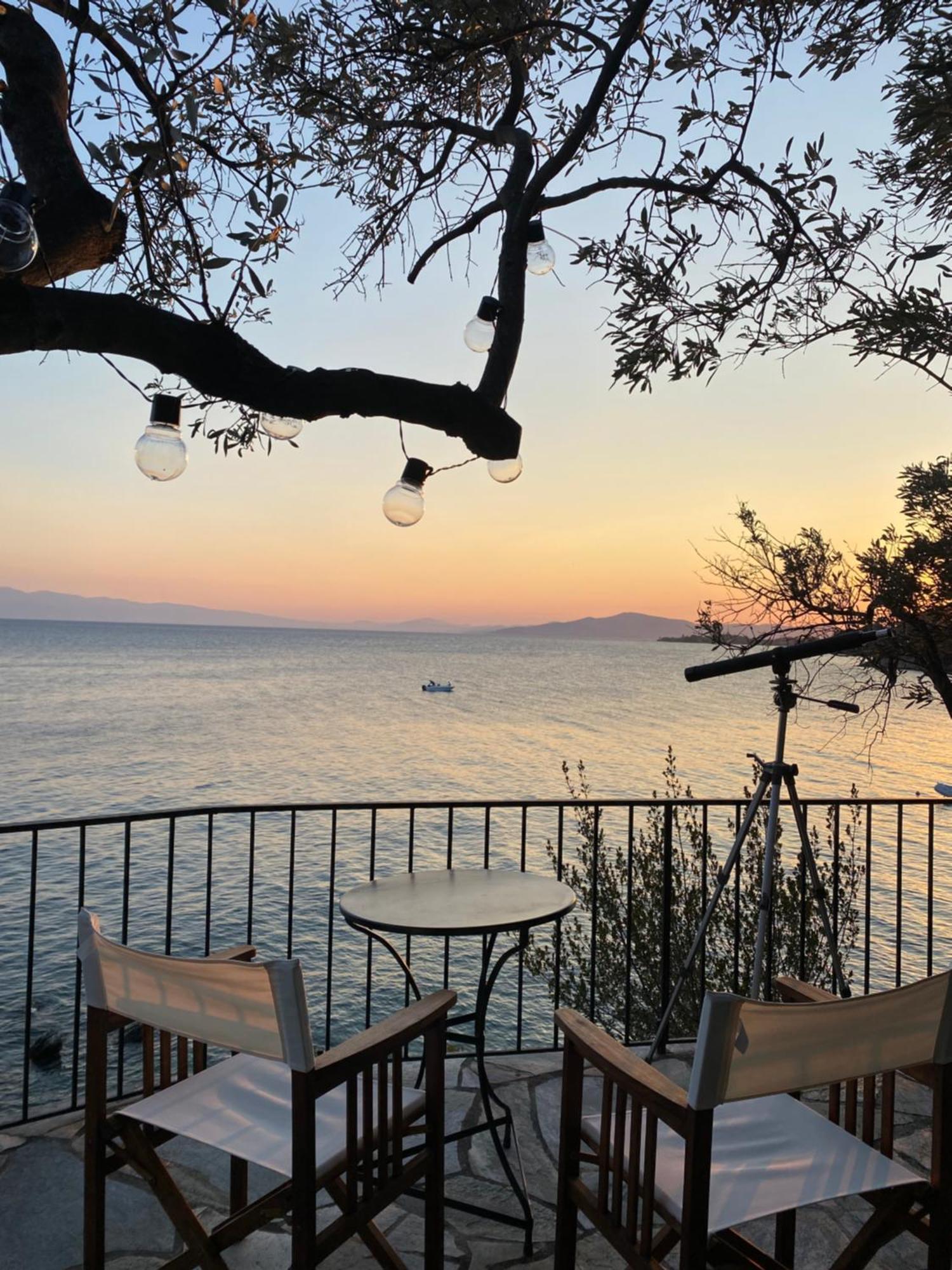 Sunset Of Pelion Villa Като Гатзея Екстериор снимка