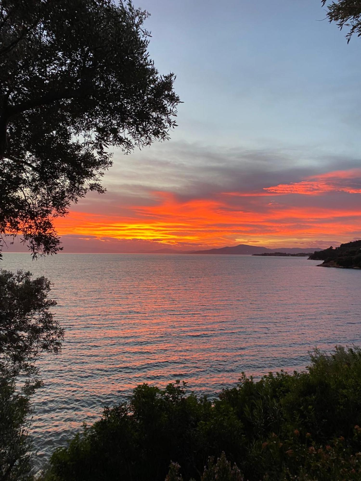 Sunset Of Pelion Villa Като Гатзея Екстериор снимка
