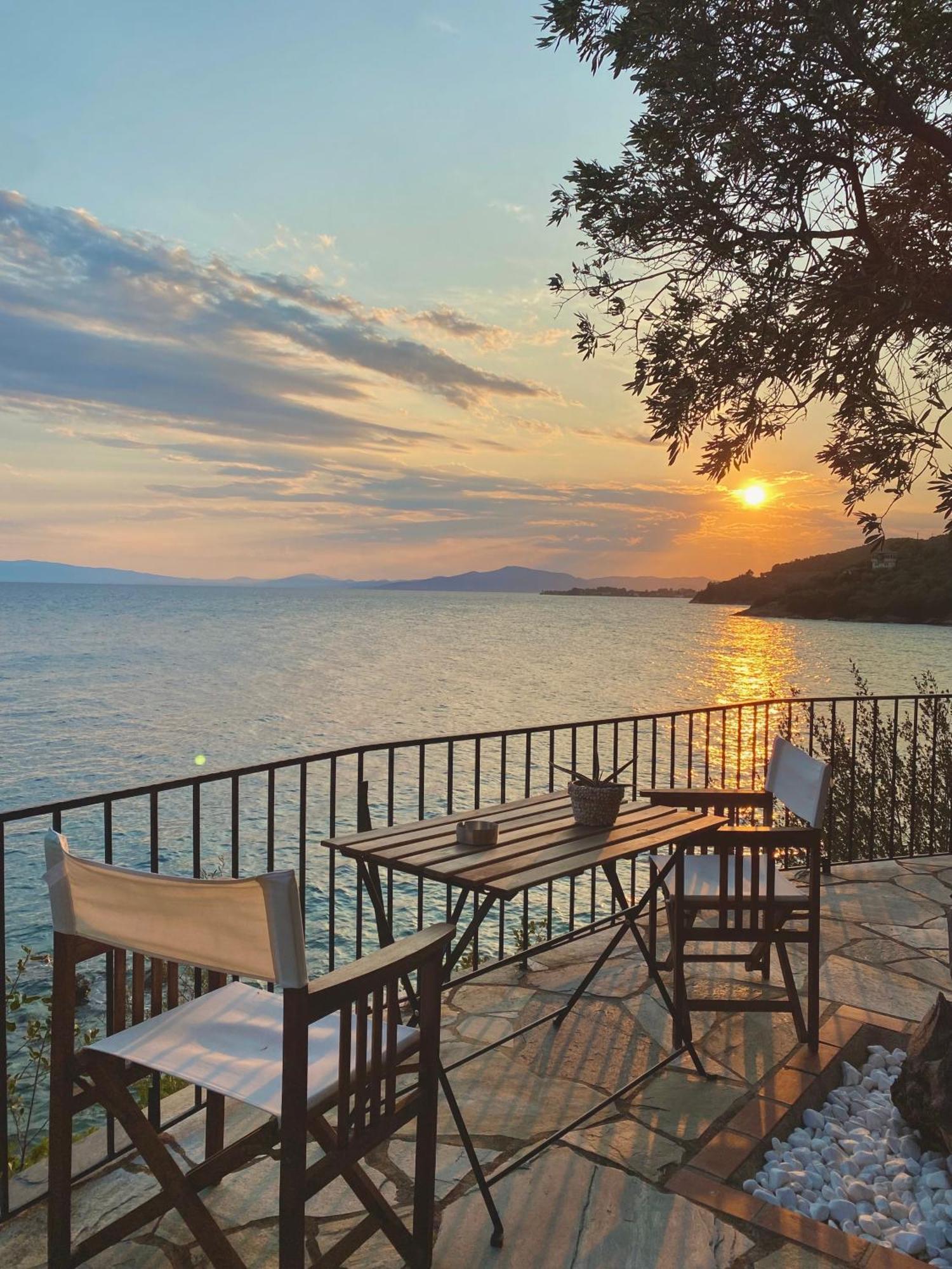 Sunset Of Pelion Villa Като Гатзея Екстериор снимка